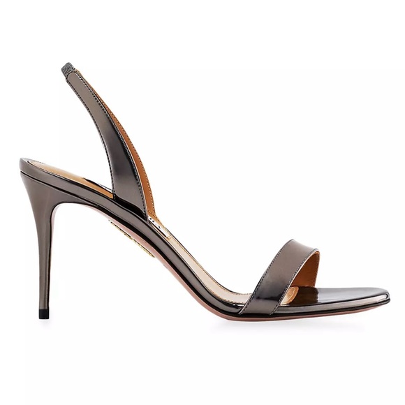 Brand New Aquazzura So Nude 85MM Slingback Sandals - Picture 2 of 3